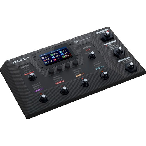 Zoom B6 Multi-effects Processor For Electric Bass