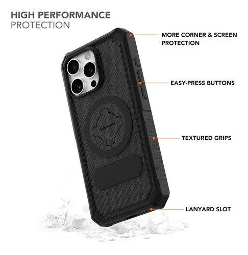 Capa Robusta Rokform Compatível Com iPhone 16 Pro Max, Mac..