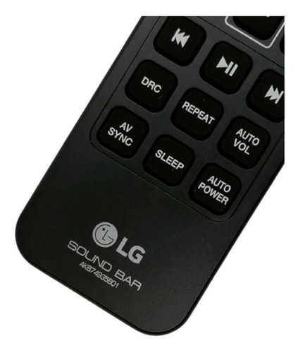 Control Remoto Lg Barra De Audio Sh7 Akb74935601