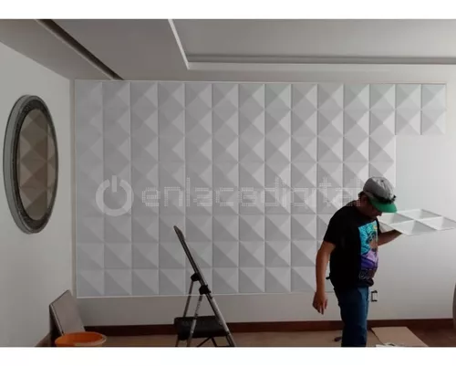 Cómo instalar paneles decorativos 3D