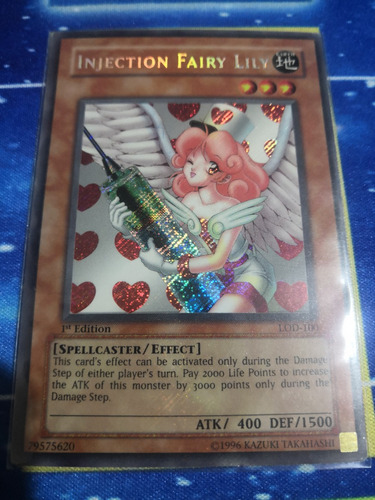 Yugioh Injection Fairy Lily Secret 1st Lod