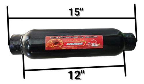 Escape Bala Resonador Universal Dismor 3512