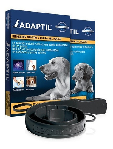 Adaptil Calm On-the-go Collar Color Negro Tamaño del collar M L