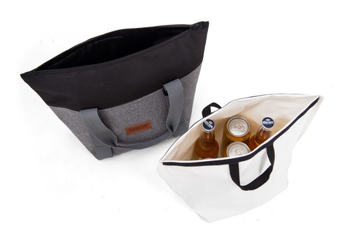 Imagen 4 de 8 de Bolso Térmico 10 Lts Diseño Negro Chilly