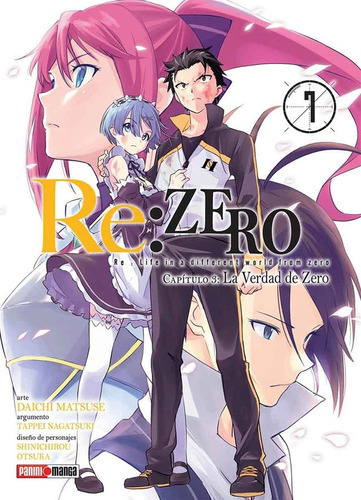 Panini Manga Re: Zero (chapter Three) N.7: Panini Manga Re: Zero (chapter Three) N.7, De Tappei Nagatsuki. Serie Re: Zero, Vol. 7. Editorial Panini, Tapa Blanda, Edición 1 En Español, 2021