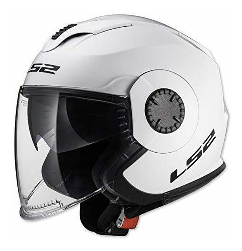 Cascos Ls2 Motocicleta Y Powersports Casco Solid Verso (blan