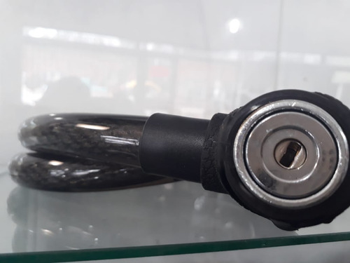 Imagen 6 de 7 de Linga Acerada Exocet Piton Candado Para Moto Devotobikes
