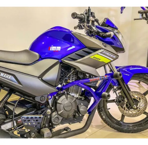 Protetor motor street cage factor fazer 150 preto fosco - Stunt