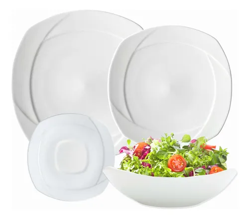 Vajilla blanca para 8 personas sale