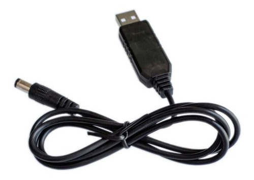 Elevador Voltaje Usb Cable 5v A 9v Macho 1000ma 1a 95cm