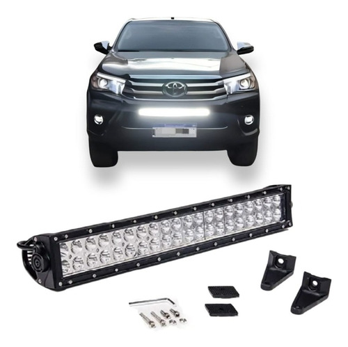 Faro Auxiliar Barra Recta 40 Led 120w 50cm Auto Off Road 4x4