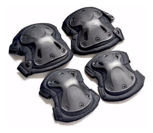 Imagen 1 de 10 de Rodilleras Coderas Militares Tacticas Tipo Swat ¡6 Colores!
