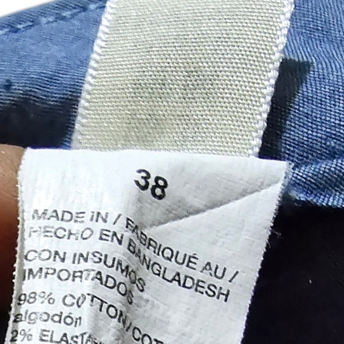 Bermuda Penguin Talla 38 Azul (Usado)