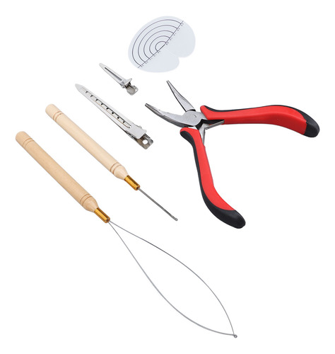 Kit De Herramientas Para Extensiones De Cabello Con Microani