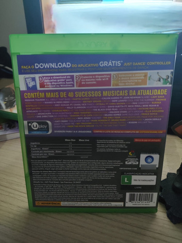 Jogo Just Dance 2016 Original Mídia Física Xbox One - Usado (Usado)