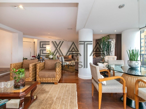 Imagem 3 de 28 de Apartamento À Venda No Panamby Com 285m² De Área Privativa, Living Com Varanda, 4 Suítes Com Armários, Living Amplo E Espaçoso, Home Theater, Depósito - Ap01350 - 70820244