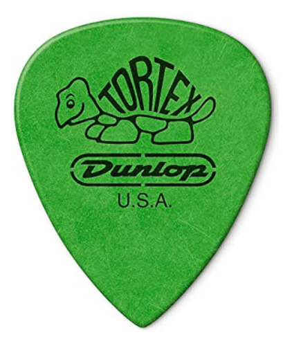 Dunlop 462p.88 Tortex® Tiii, Green, .88mm, 12/player's Pack