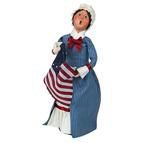 Figura De Caroler De Betsy Ross #554w De Colección His...