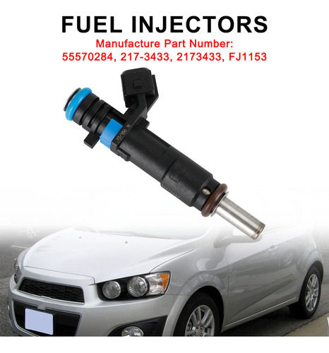 Inyectores 55570284 For Chevrolet Cruze Sonic 1.8 L 11-15
