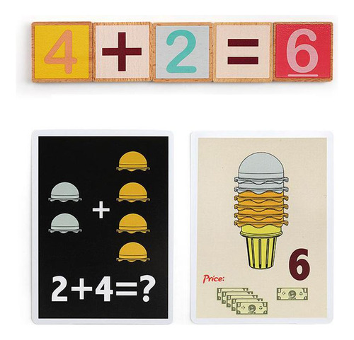 Para Finja Jugar Montessori Juguete De Matemáticas