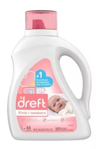 Pack 2 Detergente Concentrado Dreft para Bebés 1.47L 32LD –