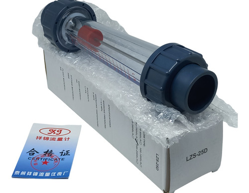 Rotâmetro Medidor Água Vazão De 250 A 2500 L/h Dn25