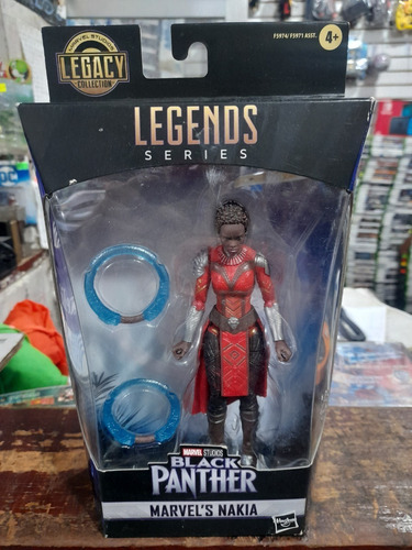 Figura Marvel Legends Nakia Black Panther Completo