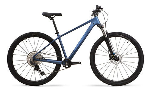 Bicicleta De Carbono Predicta Mtb Talle 19 12 V Shimano Deore Azul