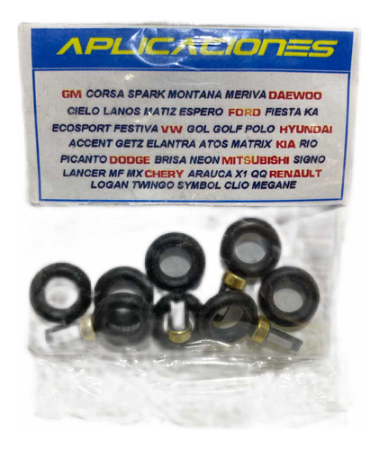 Kit Mantenimiento Inyectores Microfiltros Oring Ford Fiesta