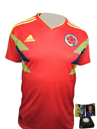 Camiseta Selección Colombia Hombre Manga Corta 