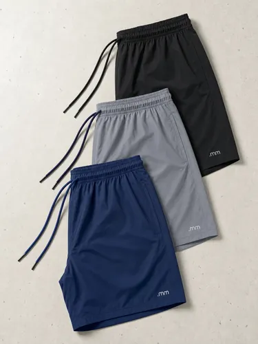 MLB 5481976218 Kit 3 Bermuda Mauricinho Masculina Tactel Esportiva Verao JM