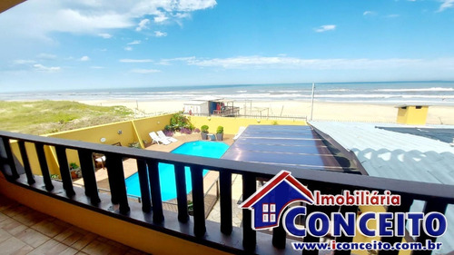 Imagem 19 de 30 de C286 - Lindo Sobrado A Beira Mar No Balneário Harmonia