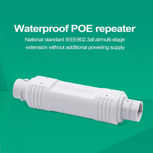 Extensor Poe Repetidor Poe Ethernet Extension De 10/100 Mbps