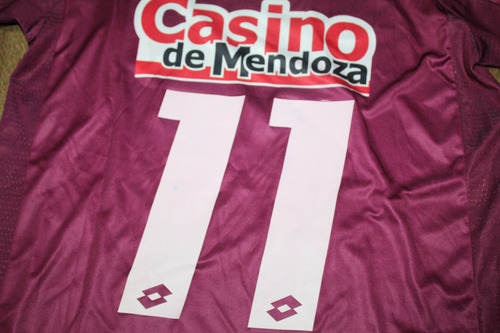Camiseta Godoy Cruz 2014/15 Lotto Alternativa Utilería #11 (Usado)