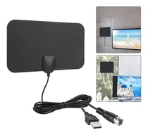 Comprar Mini Antena Hd Tv Digital Interior Exterior Plana Cable 3m