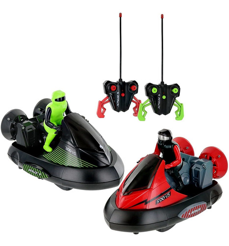 Click N Play Juego De 2 Coches De Acrobacias De Batalla Con
