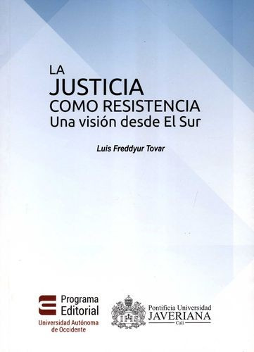 Libro Justicia Como Resistencia. Una Visión Desde El Sur, L