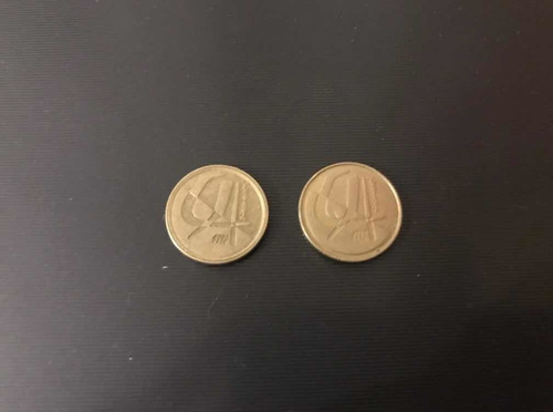 Moneda España 5 Pesetas 1992 - Precio Por Ambas. (Usado)