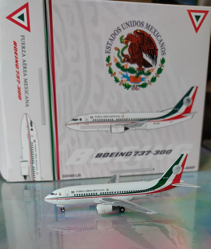 Boeing 737 300 Fuerza Aerea Mexicana Tp-03 Fam Xc-ljg  1:400 (Usado)