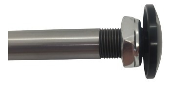 Imagem 6 de 6 de Eixo Traseiro Quick Release 12cm Cadeiras De Rodas Freedom