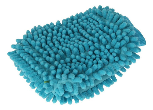Guante Microfibra Elastizado Color Azul