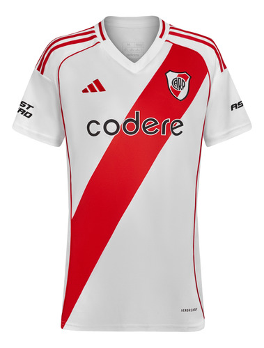 Camiseta Titular River Plate 24/25 (mujer) Is7473 adidas