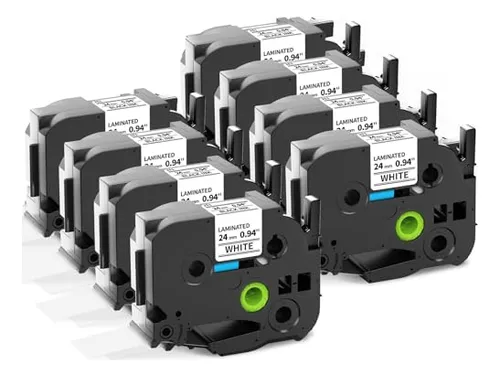 Labelife Tze-251 Cintas For Brother P Touch Pack 8