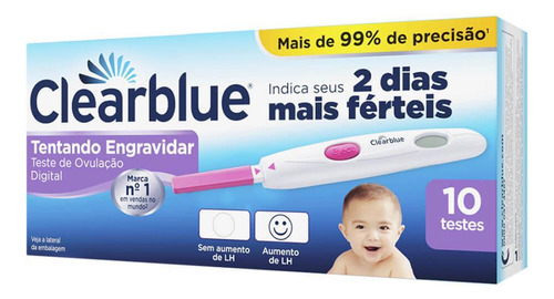 Clearblue Com 10 Testes De Ovulação