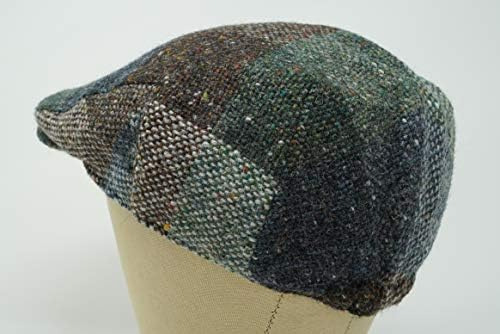 Borges & Scott El Mosaico De Galway - Gorra Plana De Tweed I
