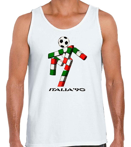 Musculosas Mundial Italia 90 Fútbol |de Hoy No Pasa| 3