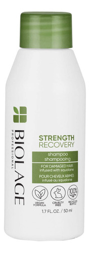 Biolage Champu Strength Recovery | Limpia Suavemente Y Reduc