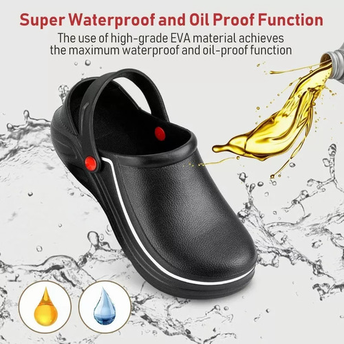 Zapatos Y Zuecos De Chef Antideslizantes Cómodos Y Unisex Pa