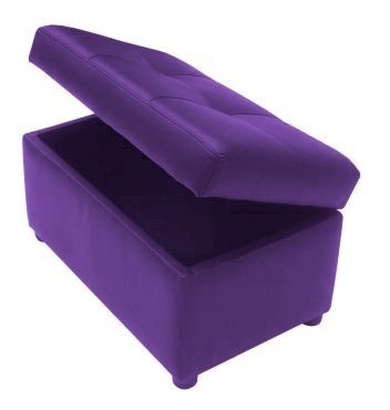 Puff Baul Eco -cuero 60 X45 X 45