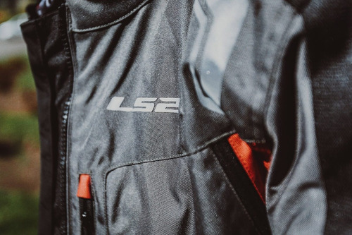 Imagen 9 de 10 de Campera Moto Cordura Ls2 Gallant Gris Protecciones